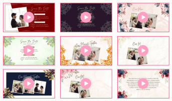 Bonus 50 Video Templates Wedding Day
