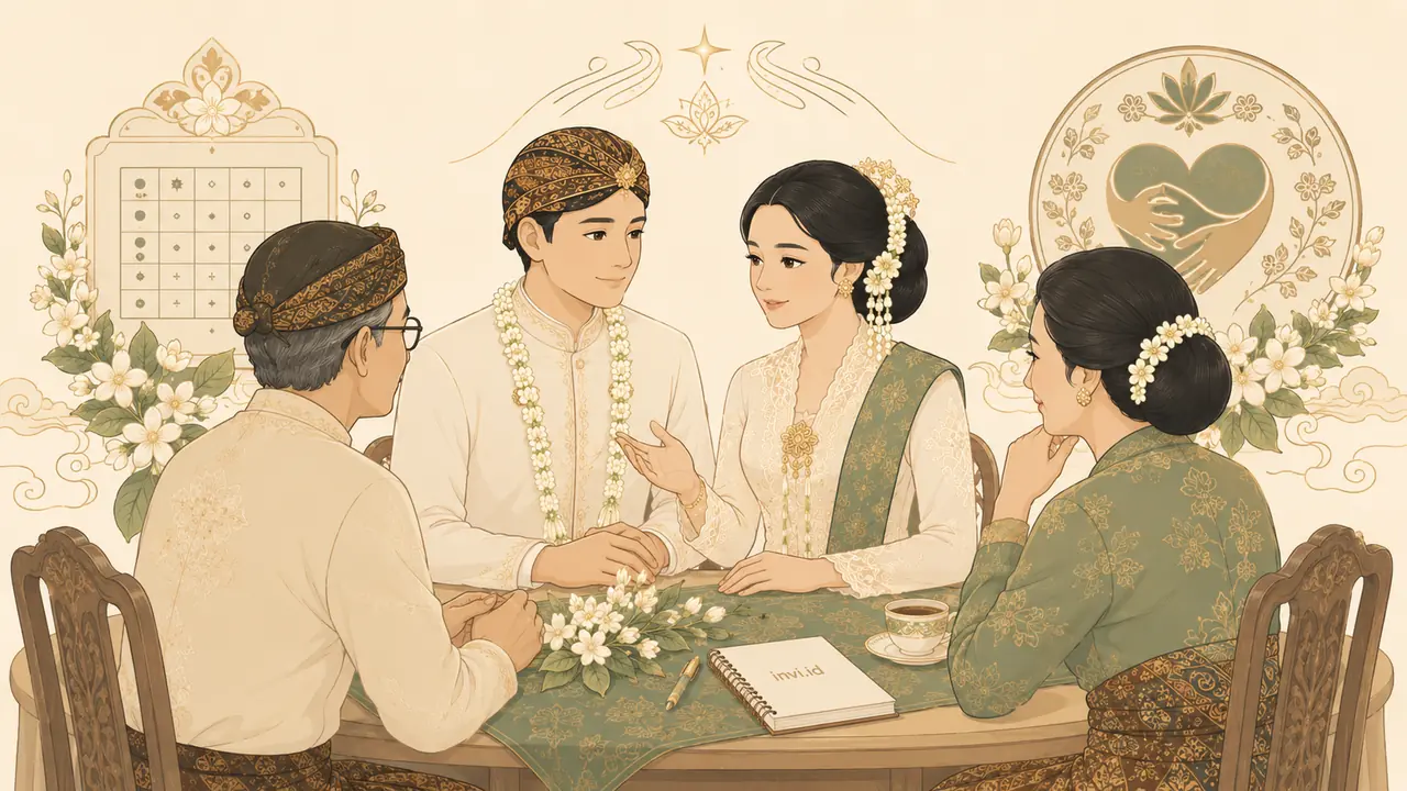 ilustrasi restu orang tua dalam pernikahan dan hubungan keluarga