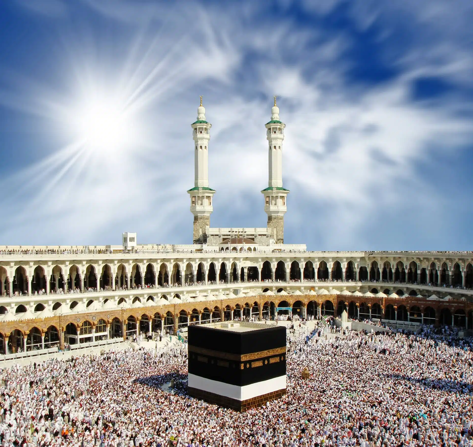 007 Sun over Al Haram Makkah